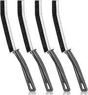 4PCS Crevice Cleaning Brush,Bathroom Gap Cleaning Brush,Small Spaces Groove Cleaning Brush,Window and Door Hard Bristle Cleaner Brush,Multifunctional Crevice Cleaning Tool for Home Kitchen