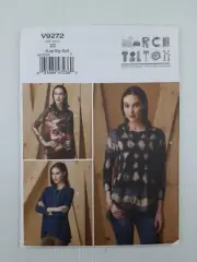Vogue Sewing Pattern 9272 V9272 Fitted Tunic 2 styles Pattern Size L-XXL NEW