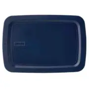 Pyrex Blue 2 QT 1.9L Rectangle Replacement Lid Cover 7x11 C-232-PC New