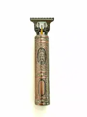 Men Professional USB Cordless Hair Shaving Trimmer T-Blade Buddha Zero Gap NEW
