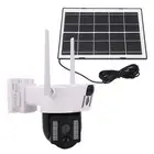 Solar Security Camera Solar Wireless WiFi Security Camera 4MP 2K For Outdoor