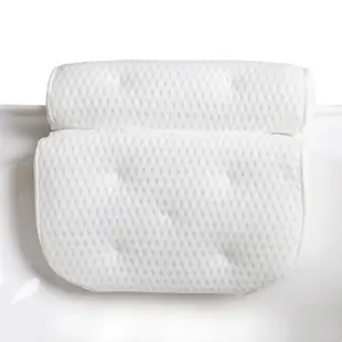 浴缸枕頭加厚防水頸部靠枕浴缸防滑吸盤泡澡枕 (8.3折)