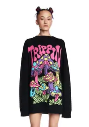 [Current Mood] Technicolor Trip Oversized Sweater