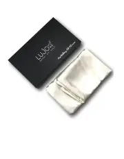 [Lujo Home] 30 Momme Silk Pillowcase in Ivory White