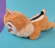 Sega Disney Chip & Dale Laying Plush 14" Japan Import Stuffed Chipmunk Doll