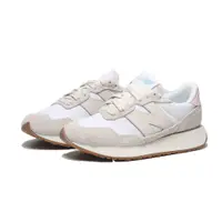 在飛比找蝦皮商城優惠-NEW BALANCE 休閒鞋 NB 237 白 麂皮 粉藍