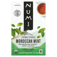 在飛比找iHerb優惠-[iHerb] Numi Tea 有機草本茶，摩洛哥薄荷，不