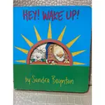 彩緁兒童書 英語 英文繪本 HEY WAKE UP_BOYNTON, SANDRA