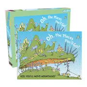 500pc Aquarius Oh The Places You'll Go Dr Seuss 25x20cm Jigsaw Puzzle Game 14y+
