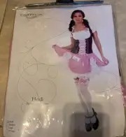 Heidi Underwraps Costume Adult Womens L NEW in retail packaging