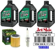 Yamaha Warrior YFM350 R / F / FX Tune Up Maxima Oil Change NGK Plug & Oil Filter