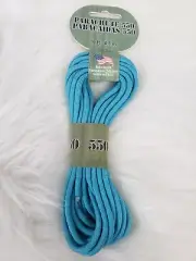 Turquoise 550 Parachute Cord Paracord for survival bracelets jewelry crafts blue