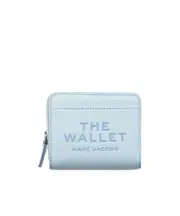 Marc Jacobs Logo Printed Zipped Mini Compact Wallet One size light blue
