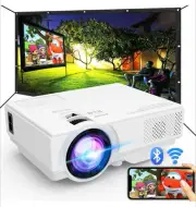 Projector with WiFi and Bluetooth