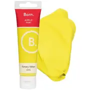 Born Acrylic Paint 60mL Canary Yellow