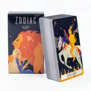 Zodiac Tarot 78pcs Cards Fate Divination FortuneTelling Card Games Party Board Game