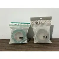 在飛比找蝦皮購物優惠-★紅蘋果舖★MT紙膠帶。素色條紋水玉點點一組3捲。綠/灰2色