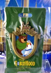 Disney WDI Pin - Robin Hood 50th Anniversary Little John & Lady Kluck LE 300