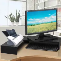 在飛比找PChome24h購物優惠-桌上L型旋轉伸縮架 桌上置物架 螢幕架