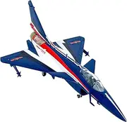 1/100 Chinese Air Force J-10C Vigorous Dragon Fighter Model Alloy Memorial Airplane Souvenir for Retirement Collection