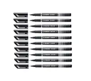 Stabilo Sensor Fineliner Pen Extra Fine 0.3mm (Black) [Box 10]