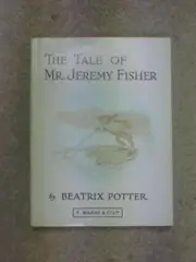 THE TALE OF MR. JEREMY FISHER (#7 OF POTTER'S 23 TALES) By Beatrix Potter *NEW*