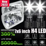 Pair 7x6"LED Headlights Seal Hi/Lo Beam LAMP For Mitsubishi Mighty Max Nissan (for: Volkswagen)