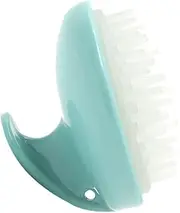 Vaguelly 1Pc Portable Hair Shampoo Brush Scalp Massager Comb for All Hair Increases Blood Flow Promotes Relaxation Easy to Carry for Dandruff Control and Cleansing