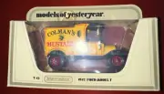 Matchbox Models Of Yesteryear 1912 Ford Model T Colman's Mustard Y-12 FREE SHIP
