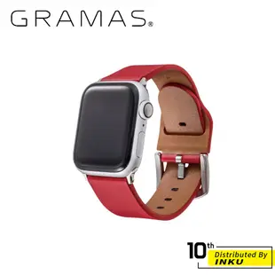 Gramas Apple Watch 義大利真皮錶帶 38/40/41/42/44/45/49mm 義大利小牛皮 錶帶