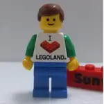 【積木2010】樂高 LEGO 我愛 樂高樂園 人偶 / I LOVE LEGOLAND (樂高樂園)