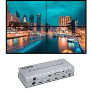 Video Wall Controller 2x2 4K 30Hz Processor HDMI 1.4 HDCP 1.4 Support 2x2,1x2...