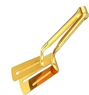 Tong Spatula Flipper Combo | Portable Sided Spatula Steak Tongs | Fried Fish Clamp, Fish Turner, Kitchen Food Spatula, Ergonomic Handle for Fried Steak, Hamburger Meat