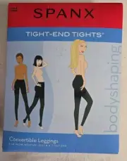 Nwt Spanx Convertible Leggings Tight-End Shaping Size B Bittersweet
