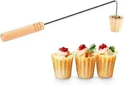 Dasing Malaysian Pie Tee Maker Nyonya Top Hats Mold for Baking Egg Tart Mould Reusable Fried Snack Tool Kitchen Bakeware Gadget