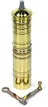 Turkish Greek Arabic Coffee Pepper Manuel Hand Mill Grinder, Heavy Duty Brass, 8.5"