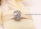 NEW Pandora 2020 ANNIVERSARY SWIRL Gold Charm 799117C00 RETIRED