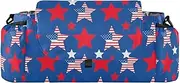 miaozhen 4th Of July Independence Day Red and Blue Stars stroller organizer shoulder strap baby caddy organizer straps accesorios para bebes accesorios para stroller