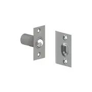 Hager 055945 321R Adjustable Square Corner Ball Catch, Black Finish