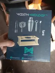 Modern Mixology Cocktail Shaker Set/Bartender Kit (Sealed)