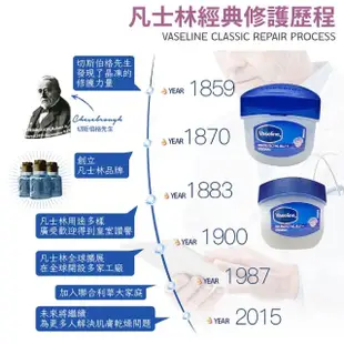 【Vaseline 凡士林】凡士林迷你修護版 5.5g 48入組(48個一盒 護唇膏 潤膚膏 護手霜 護手乳)