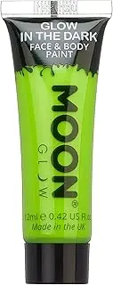 Moon Glow Neon Glow in the Dark Face & Body Paint Green 12ml