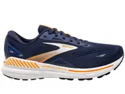 Mens Brooks Adrenaline GTS 23 Running Shoes in Peacoat/Ultramarine/Orange – Size 11.5