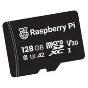 Raspberry Pi Official A2 - Class UltraSD Card 128GB Pre-Program with Raspbian Bookworm 2024-11-05 [SC1658P]