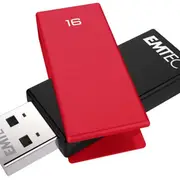 Emtec Brick 16GB USB 2.0 Flash Drive - Red
