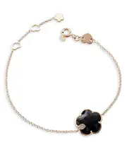 Pasquale Bruni 18K Rose Gold Petit Joli Black Onyx and Diamond Bracelet