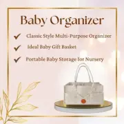 Free Baby Diaper Caddy Organizer + Nappy Refill Bin Bags for Tommee Tippee