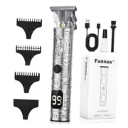 Hair Clippers for Men, Professional Hair Trimmer Barber Cordless Zero Gapped