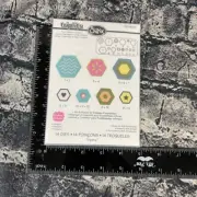 Sizzix HEXAGONS Stephanie Barnard Triplits 14pc 659630