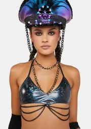 [Rave After Rave] Disko Tank After Party Bra Top